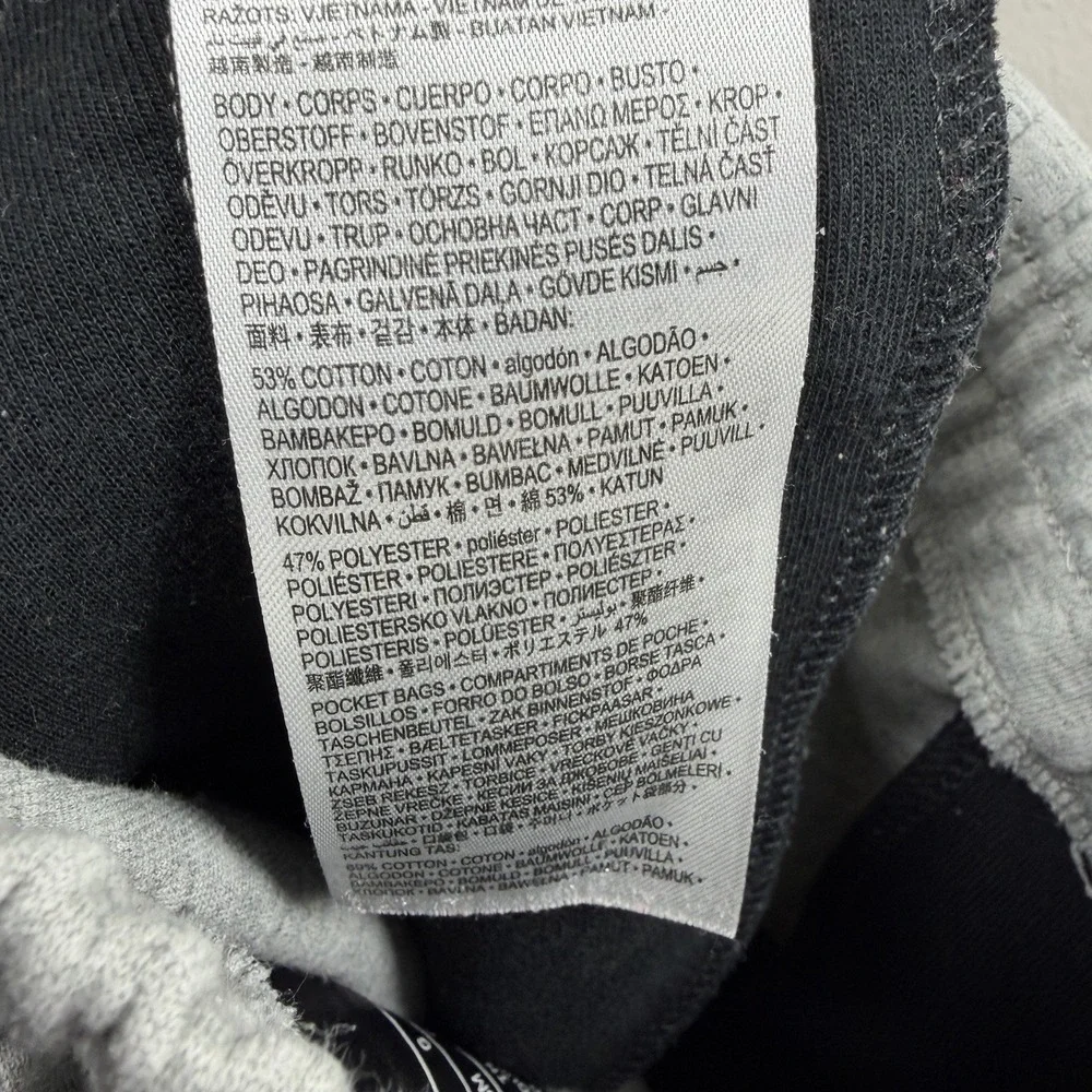 Niki Boys size 7 Youth‎ Jogger Sweatpants Joggers Track Pants Gray Pockets Thick